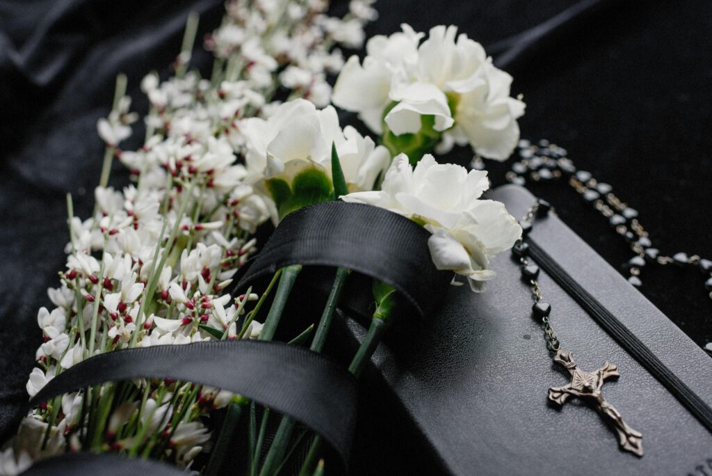 A Bouquet of White Flowers